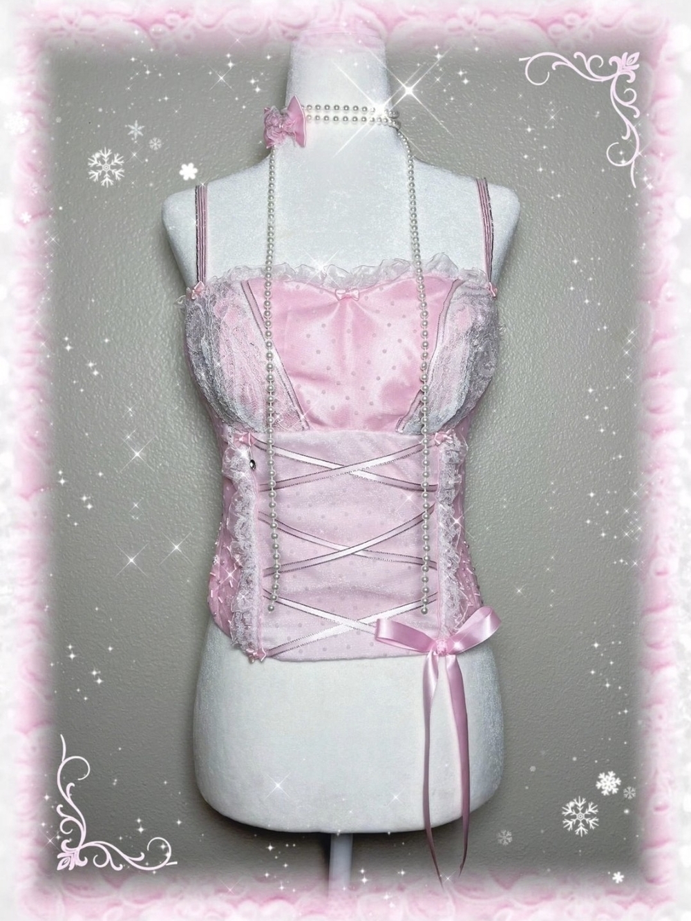 Candee's Bake Shoppe Original Sugar Plum Fairy Gyaru Corset Top